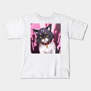 Cat - Disco Elysium Kids T-Shirt